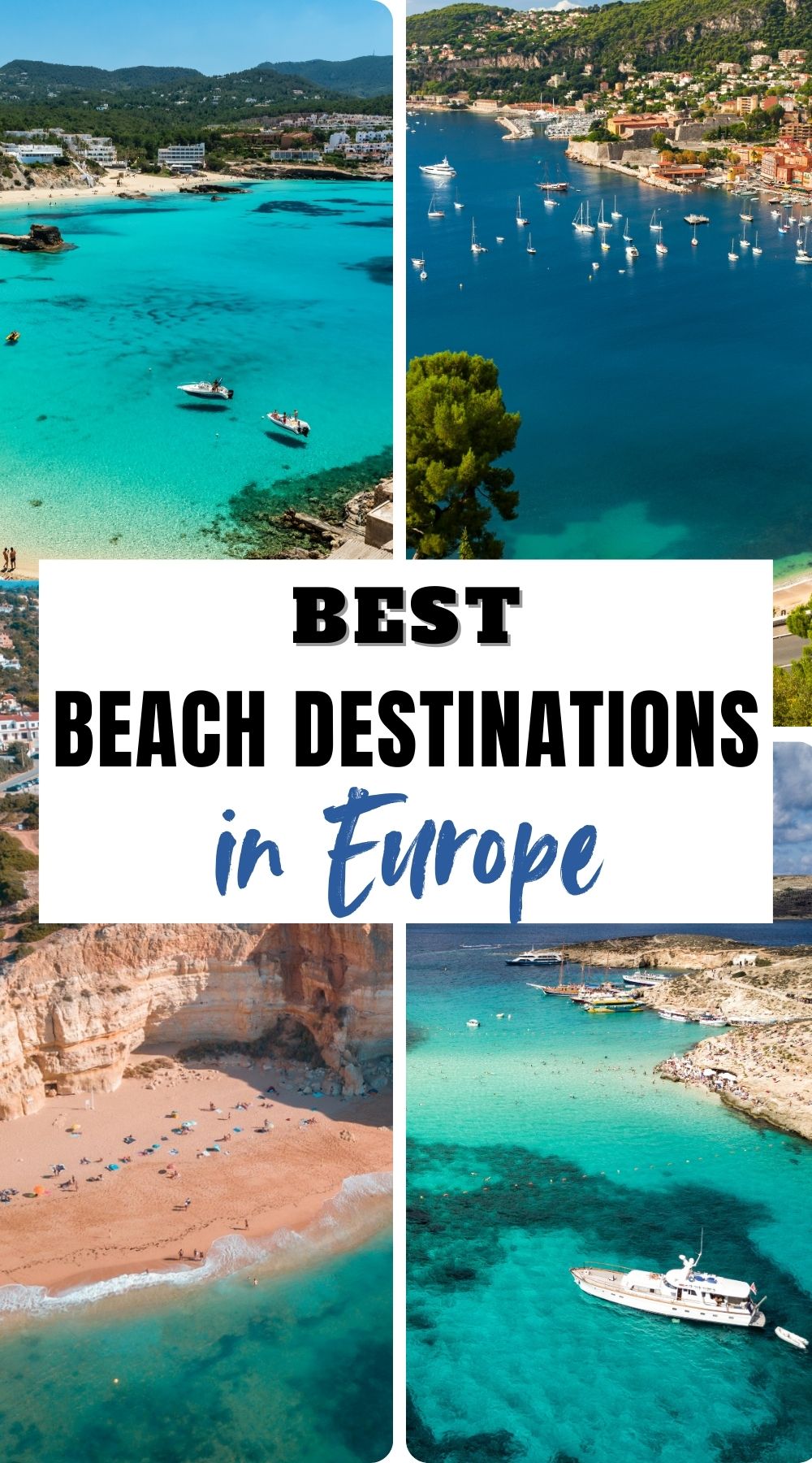 European beach vacation destinations
