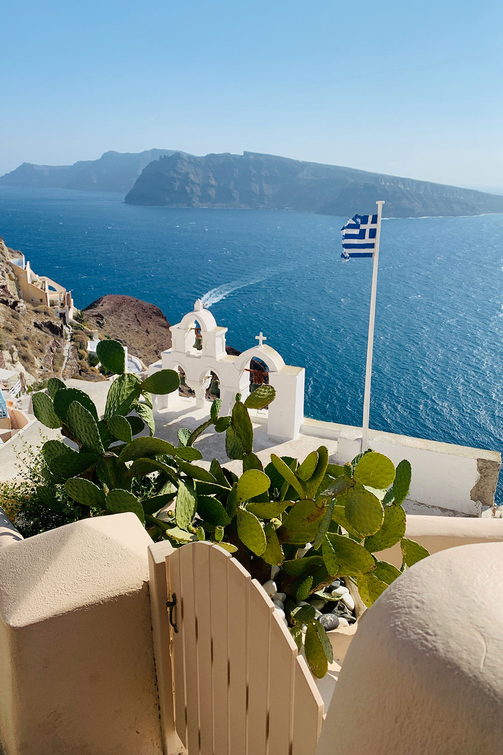 Santorini caldera views