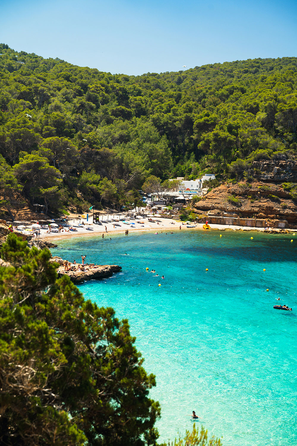 view of beach in Ibiza