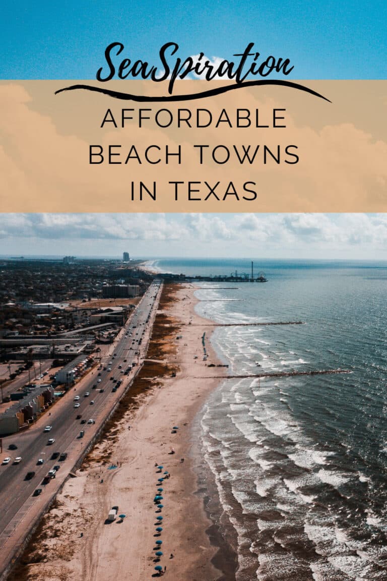 Affordable Beach Towns In Texas for Vacation or Living