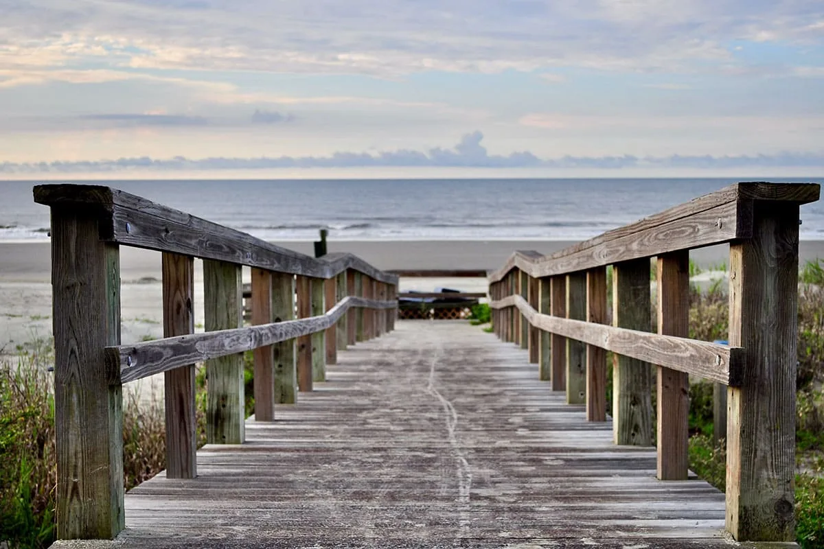 Kiawah Island Beach Boardwalk