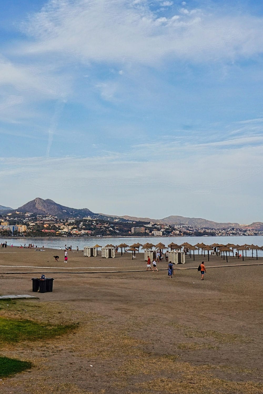 Malaga beach