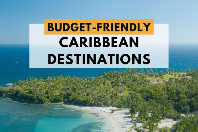 beach scene in the Caribbean