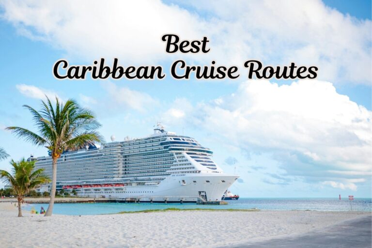 luxury cruise ship docked in the Bahamas