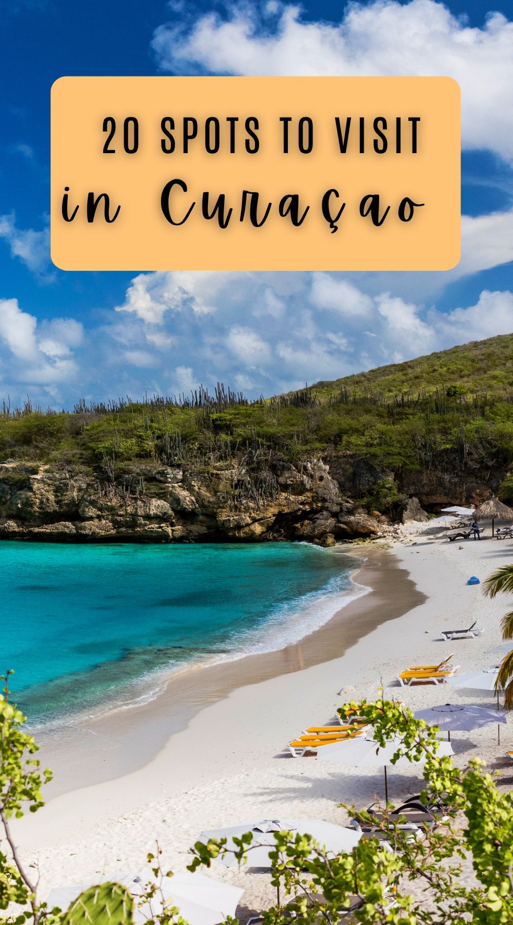 the pristine Grote Knip beach on Curacao