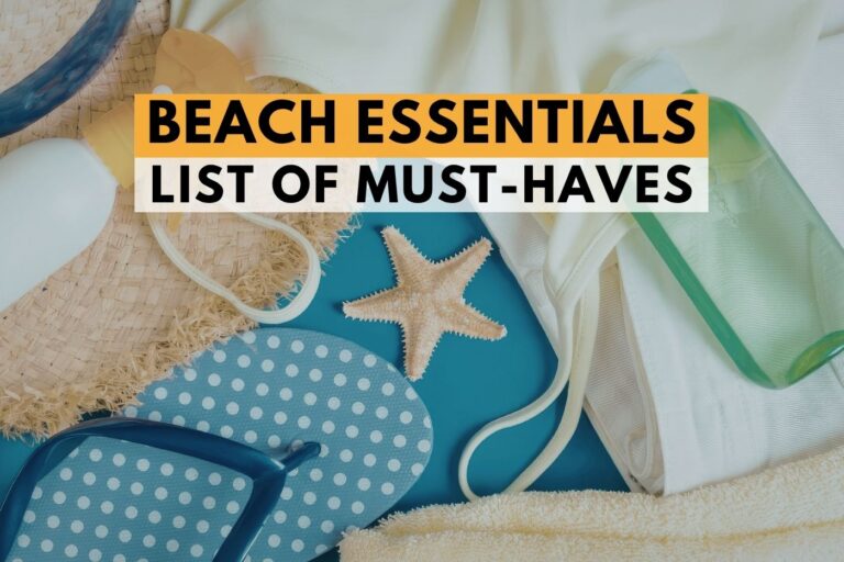 summer beach essentials